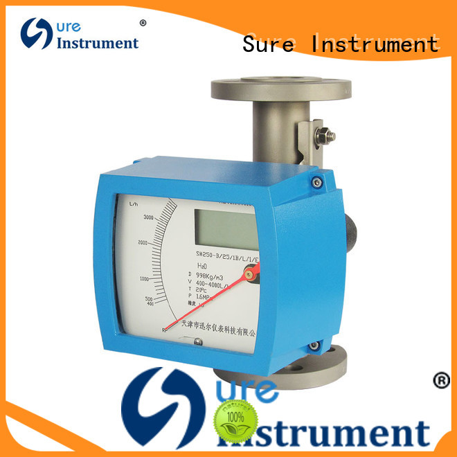 Sure reliable variable area flow meter factory for oil