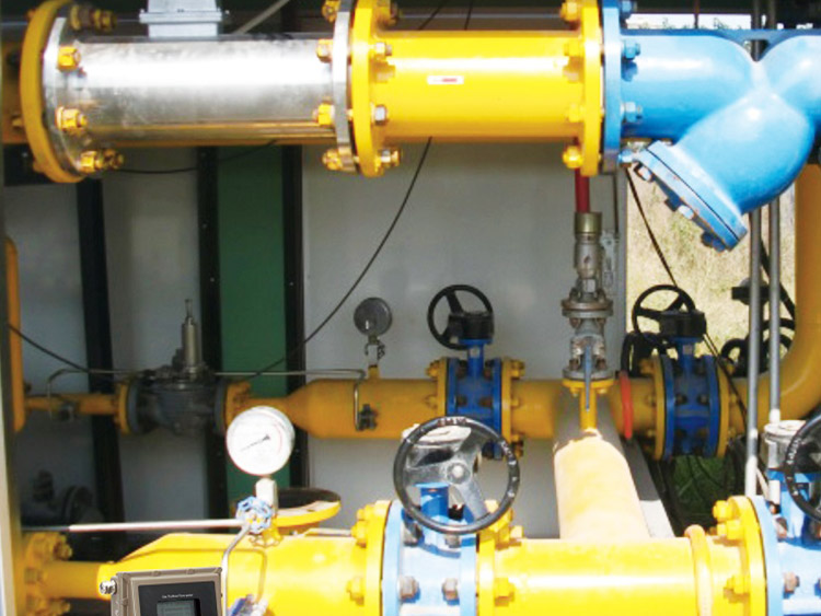 Turbina de gas-Flowmeter 5