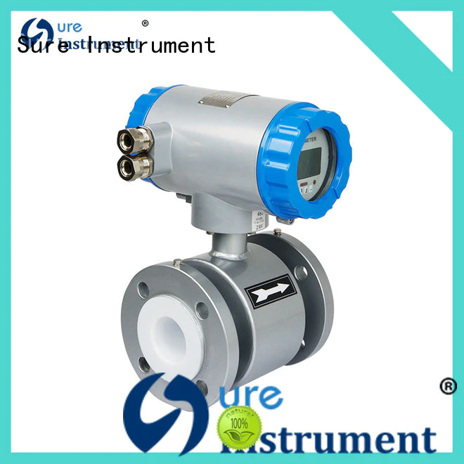 Sure electromagnetic flow meter for oil