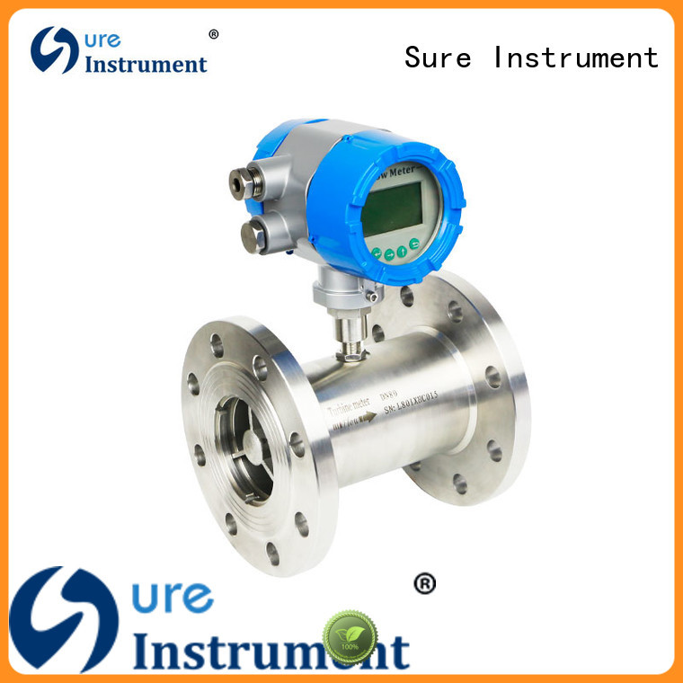 Sure 100% quality turbine flow meter factory for importer