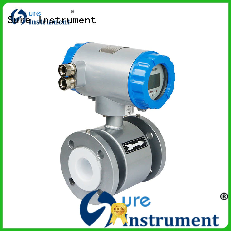 Sure rich experience electromagnetic flow meter supplier for oil