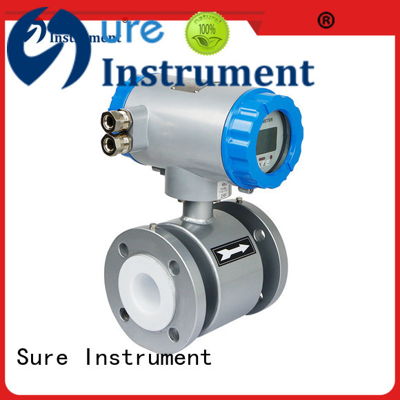Sure professional magnetic flow meter supplier for water
