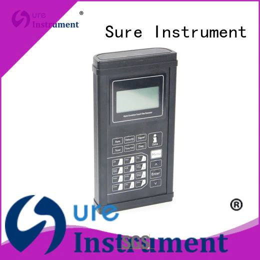 Sure reliable hand-held ultrasonic flow meter for gas