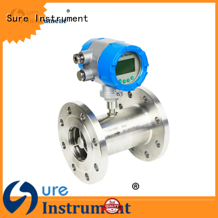 Sure 100% quality turbine flow meter factory for industry