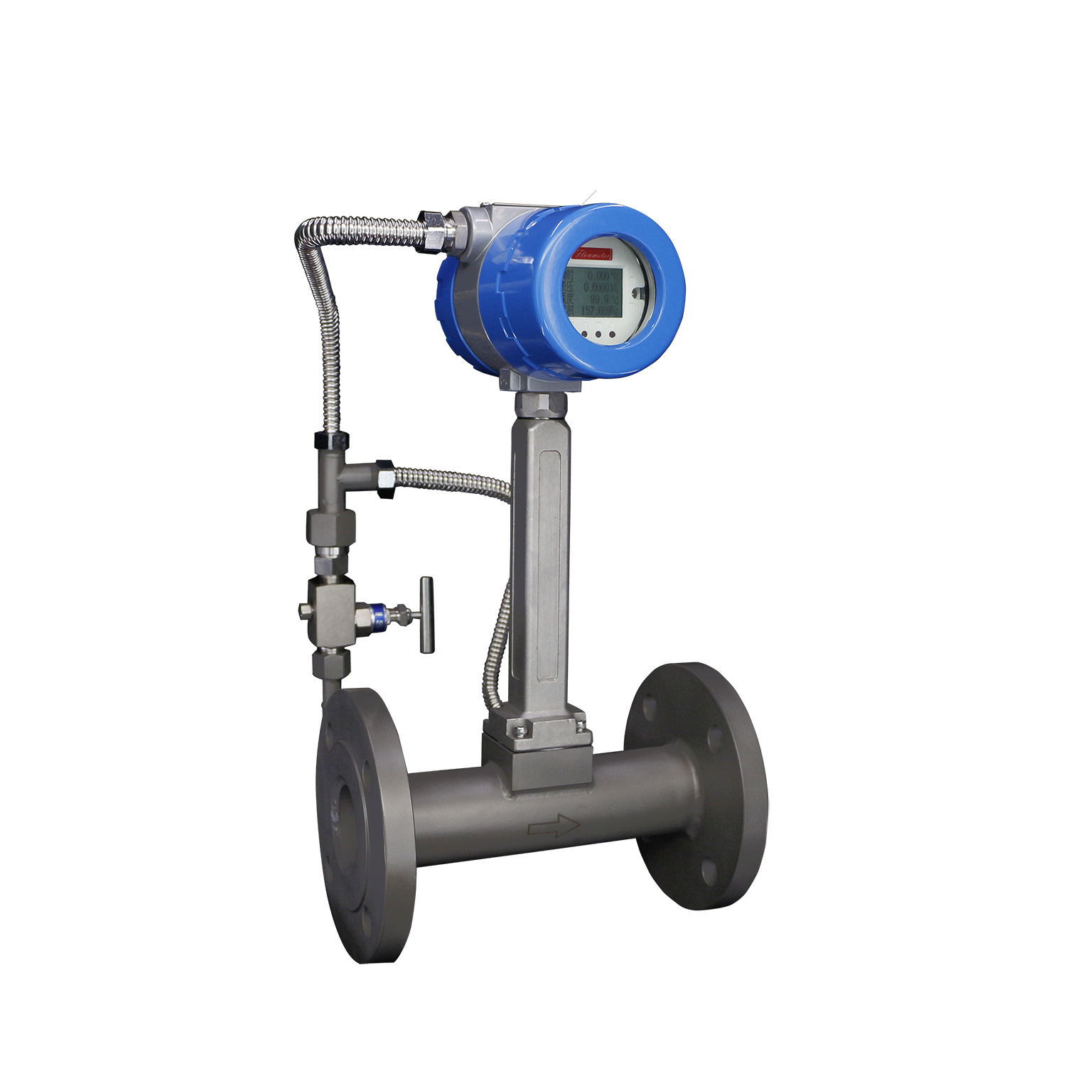 reliable vortex flow meter 100% quality for liquid