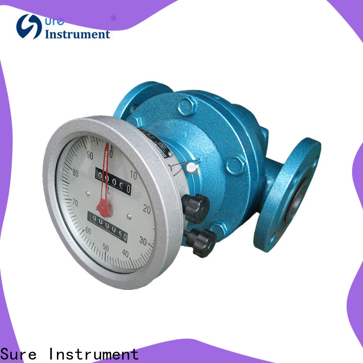 Sure rich experience oval gear flow meter supplier for steam