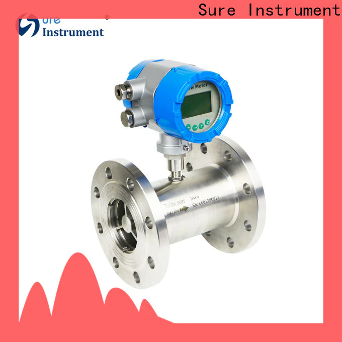 Sure custom turbine flow meter awarded supplier for industry