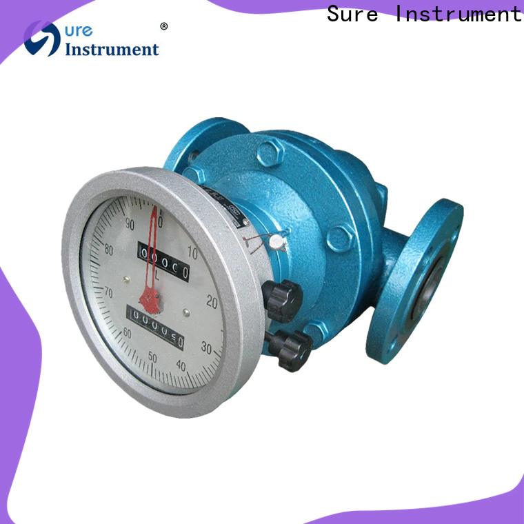 Sure oval gear flow meter manufacturer for water