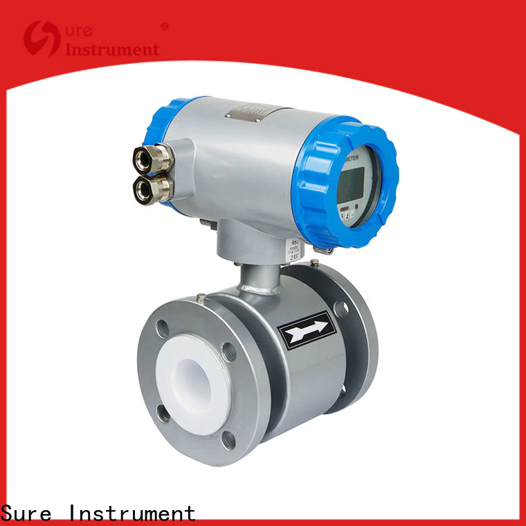 Sure professional electromagnetic flow meter supplier for water