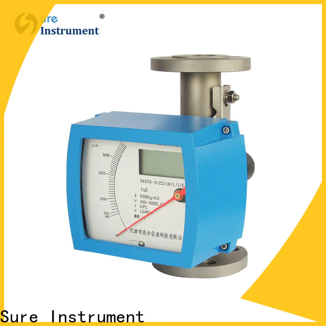 Sure reliable variable area flow meter factory for oil