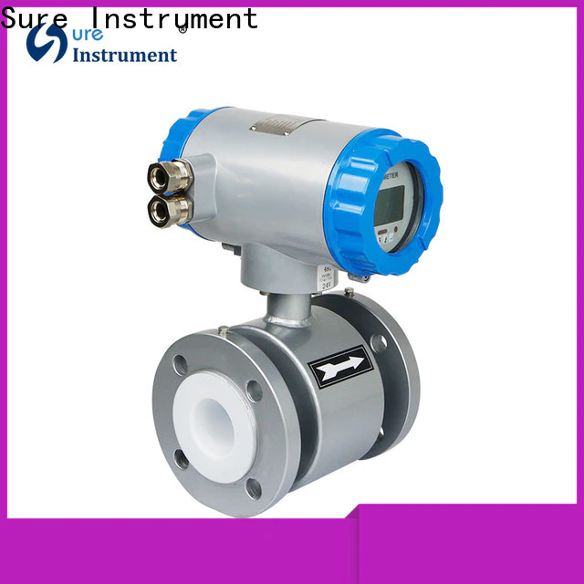 Sure professional magnetic flow meter supplier for oil