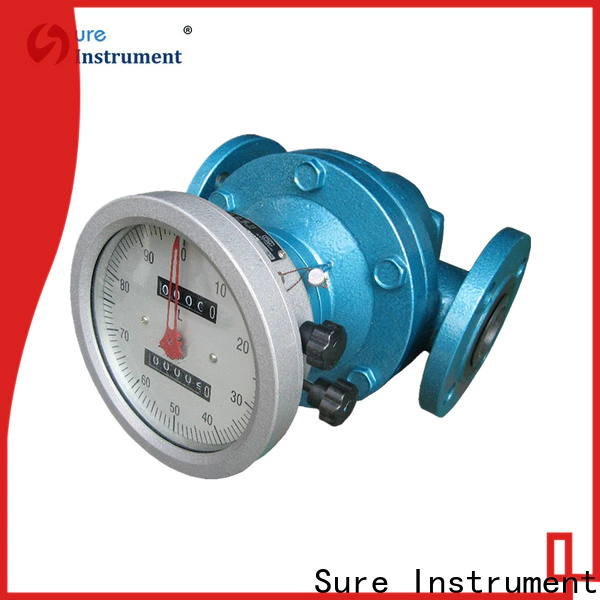 Sure rich experience oval gear flow meter manufacturer for gas