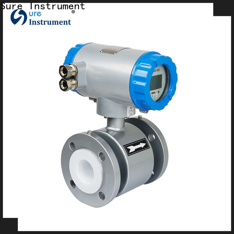 Sure rich experience magnetic flow meter supplier for gas