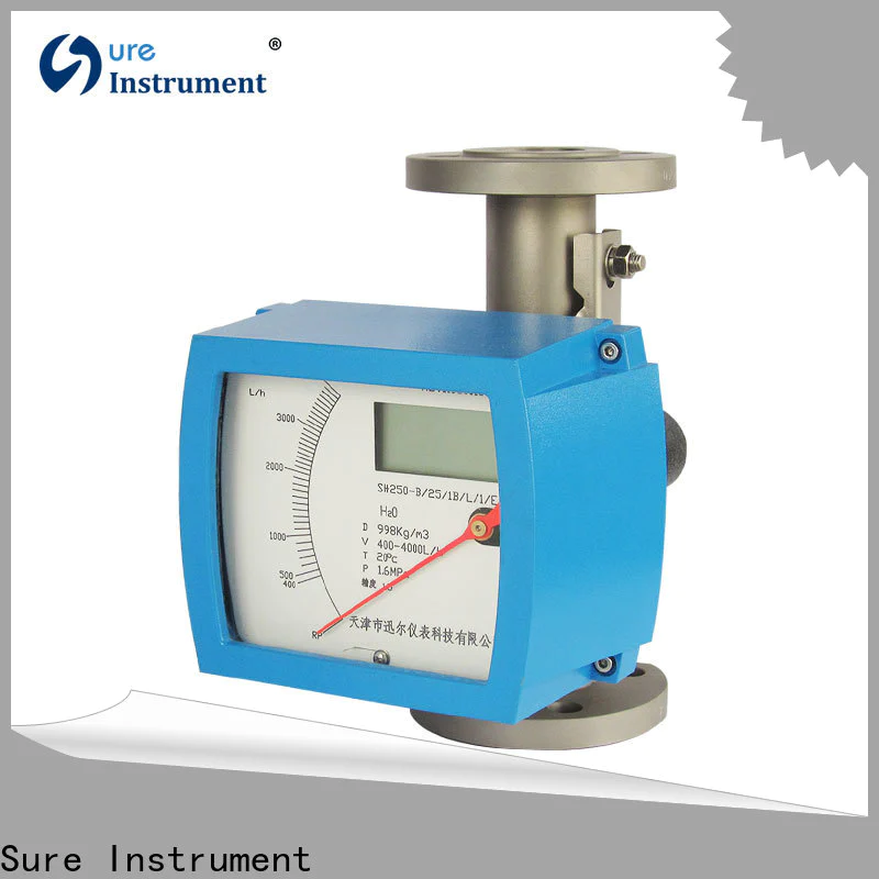 Sure variable area flow meter from China for importer