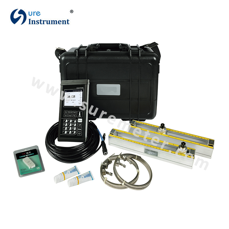 Sure portable ultrasonic flow meter trader for water-1