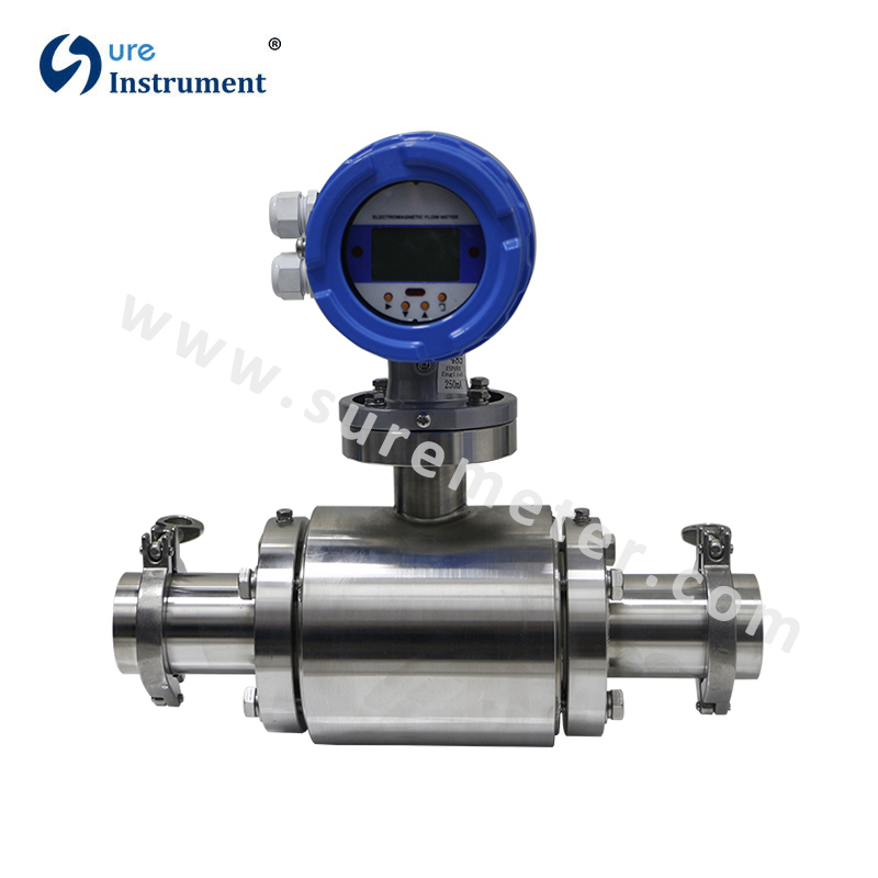 Sure rich experience electromagnetic flow meter supplier for steam-1