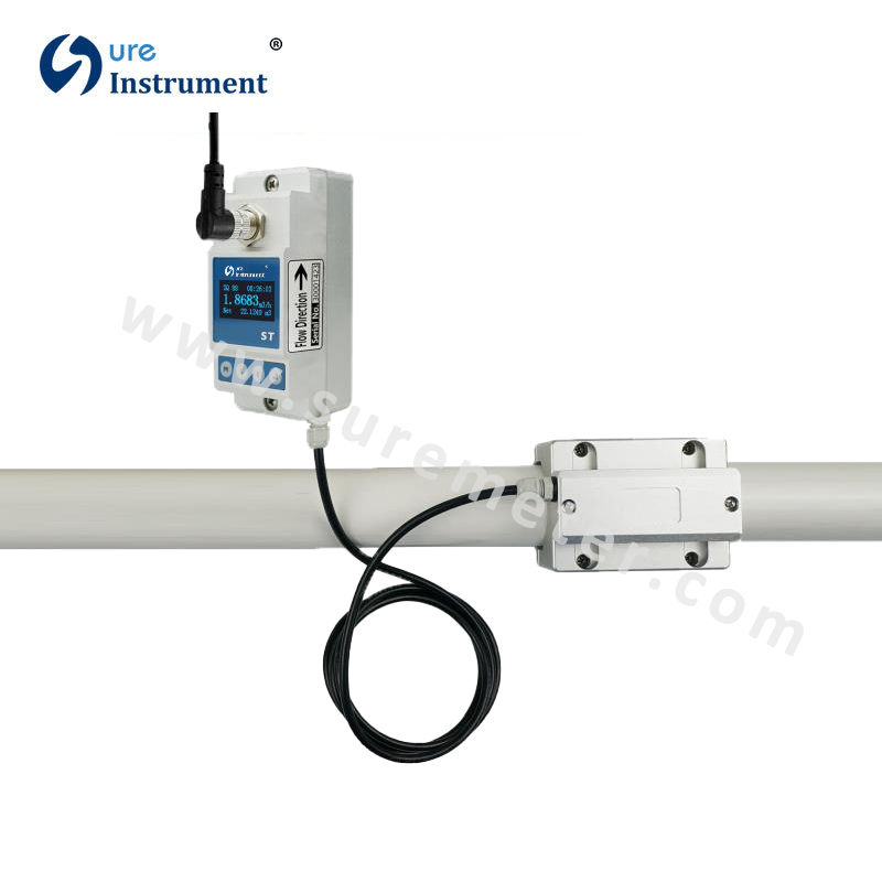 Sure portable ultrasonic flow meter from China for steam-2