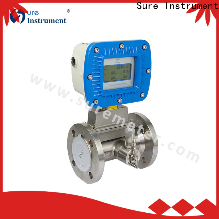 Sure natural gas flow meter factory for industry