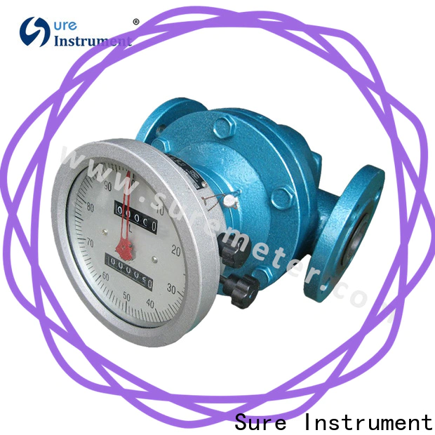 Sure rich experience oval gear flow meter one-stop services for water