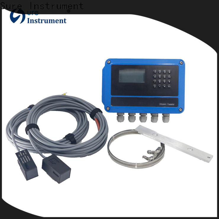 Sure portable ultrasonic flow meter factory for sale