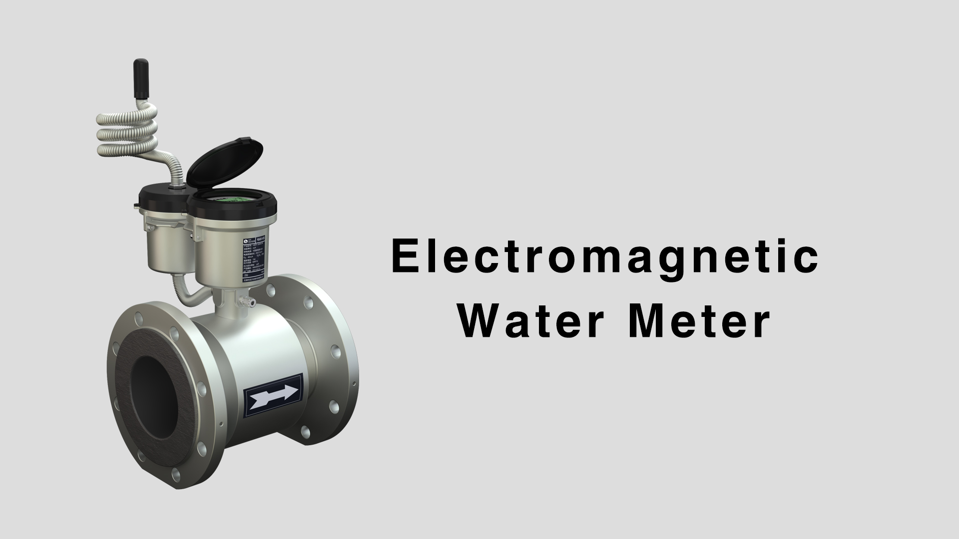 Contador de agua electromagnético