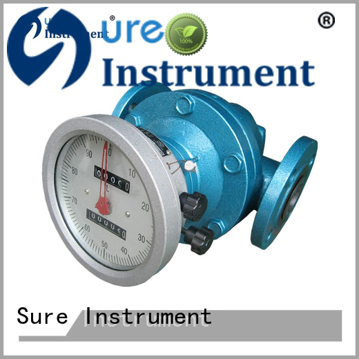 Sure oval gear flow meter supplier for gas