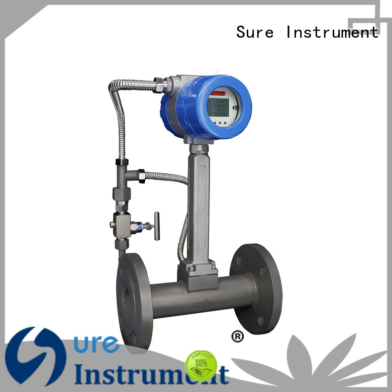 Sure steam flow meter 100% quality for gas